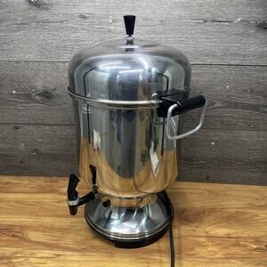 Farberware 155c Stainless Steel Electric Coffee Maker Urn Percolator 18-55 Cups